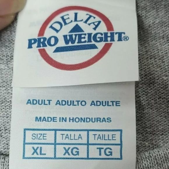 Delta Pro Weight Men's 'The Big Lebowski' John Goodman Gray T-Shirt Size XL - Picture 4 of 6